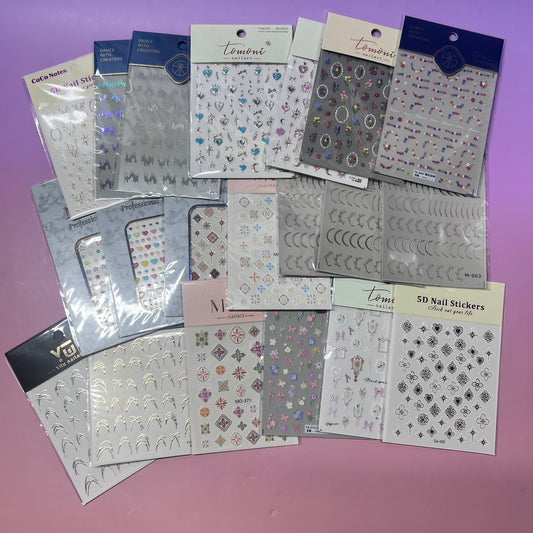 NEW for the BIG SALE - NAIL DECAL BUNDLE