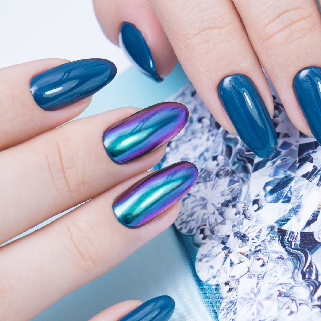 2025 Peacock‑Shimmer Nail Trend