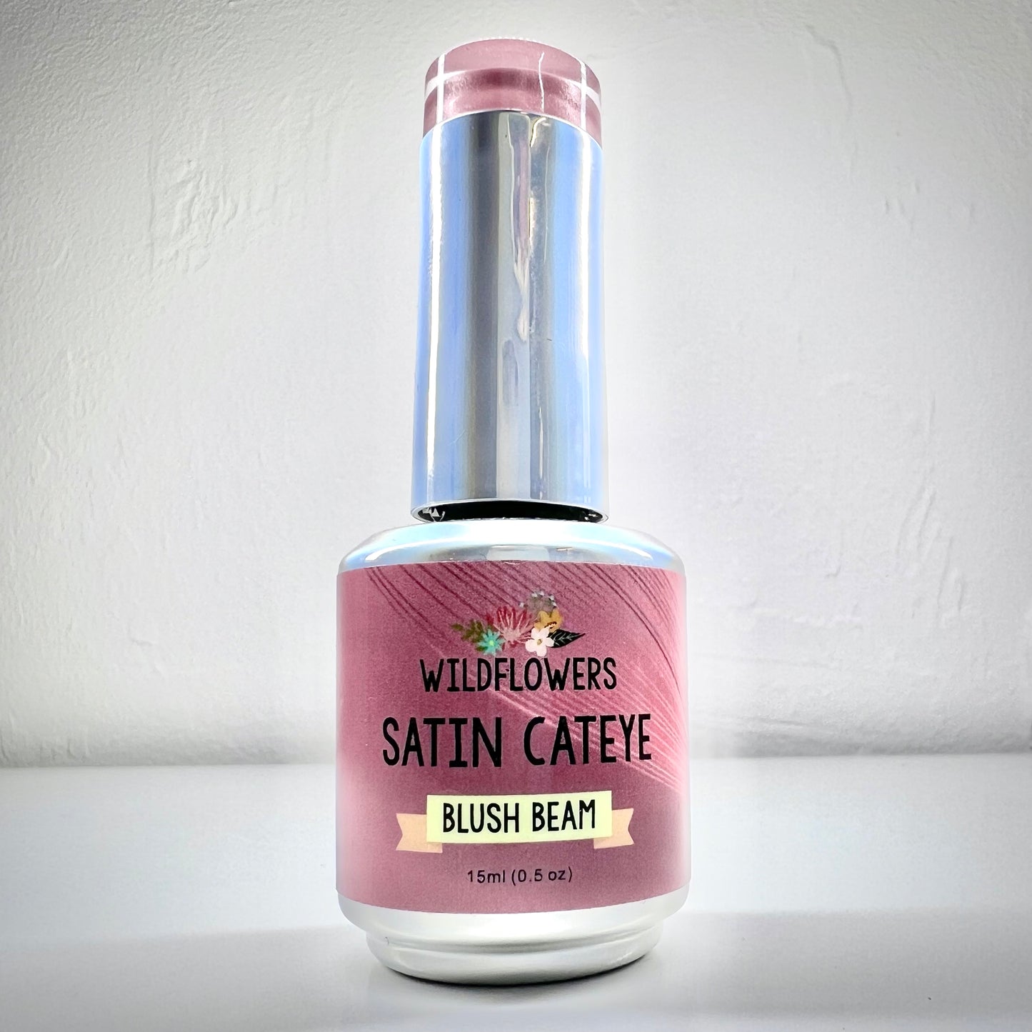 Satin Cateye Gel Polish - Blush Beam