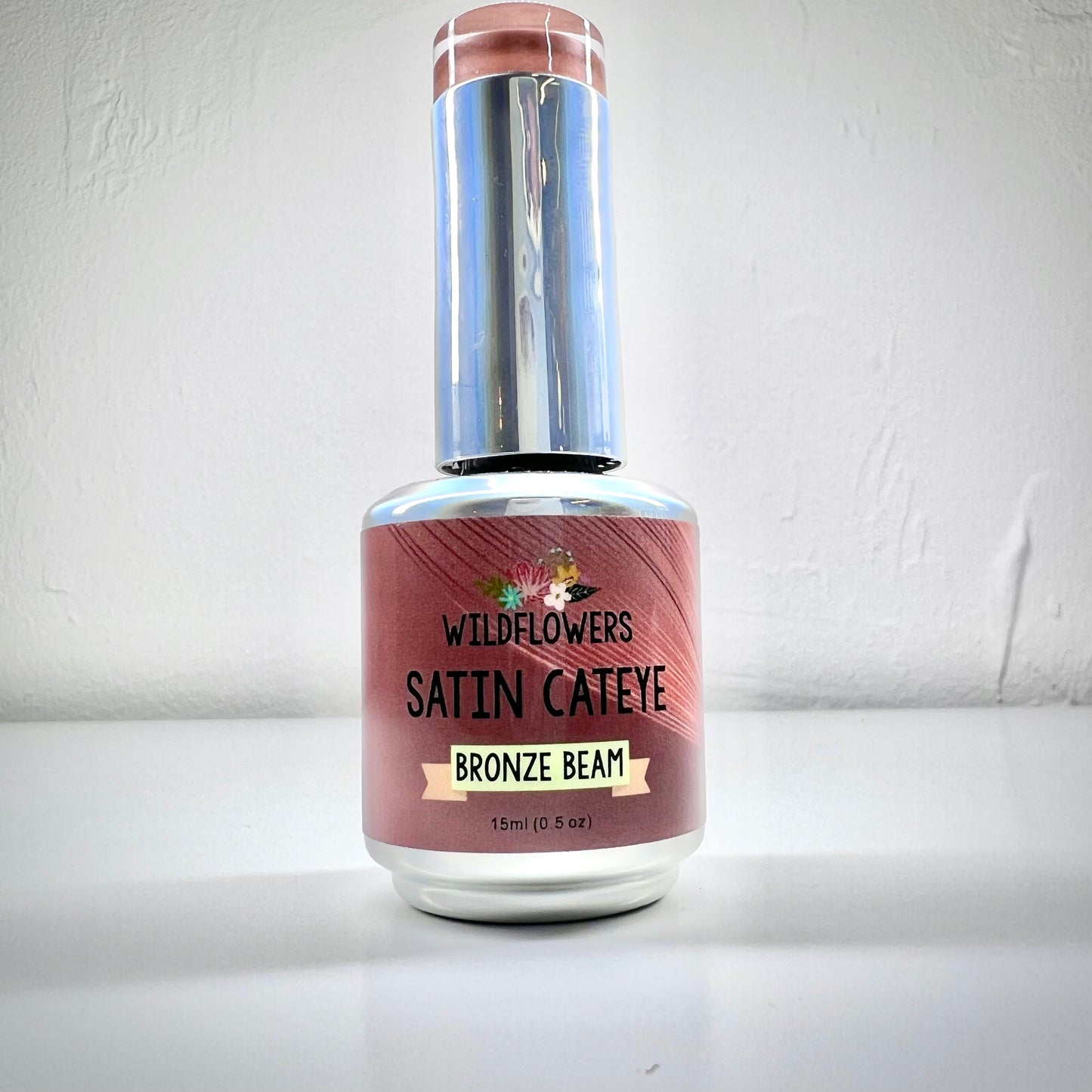 Satin Cateye Gel Polish - Bronze Beam