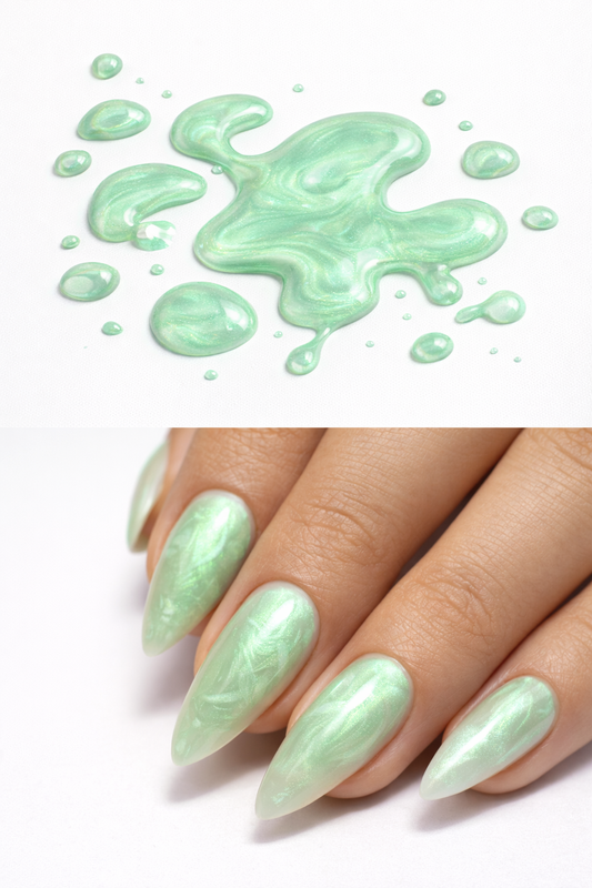 Gel Polish - PEARLS - Seafoam Whisper