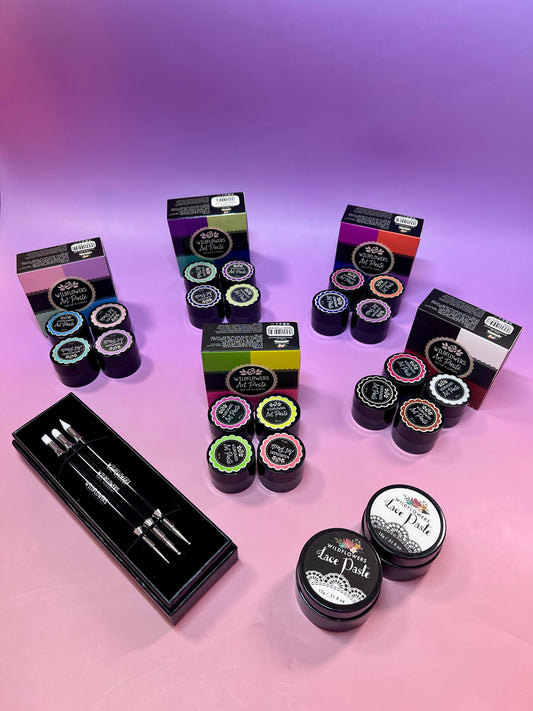 Wildflowers ART PASTE MASTER KIT