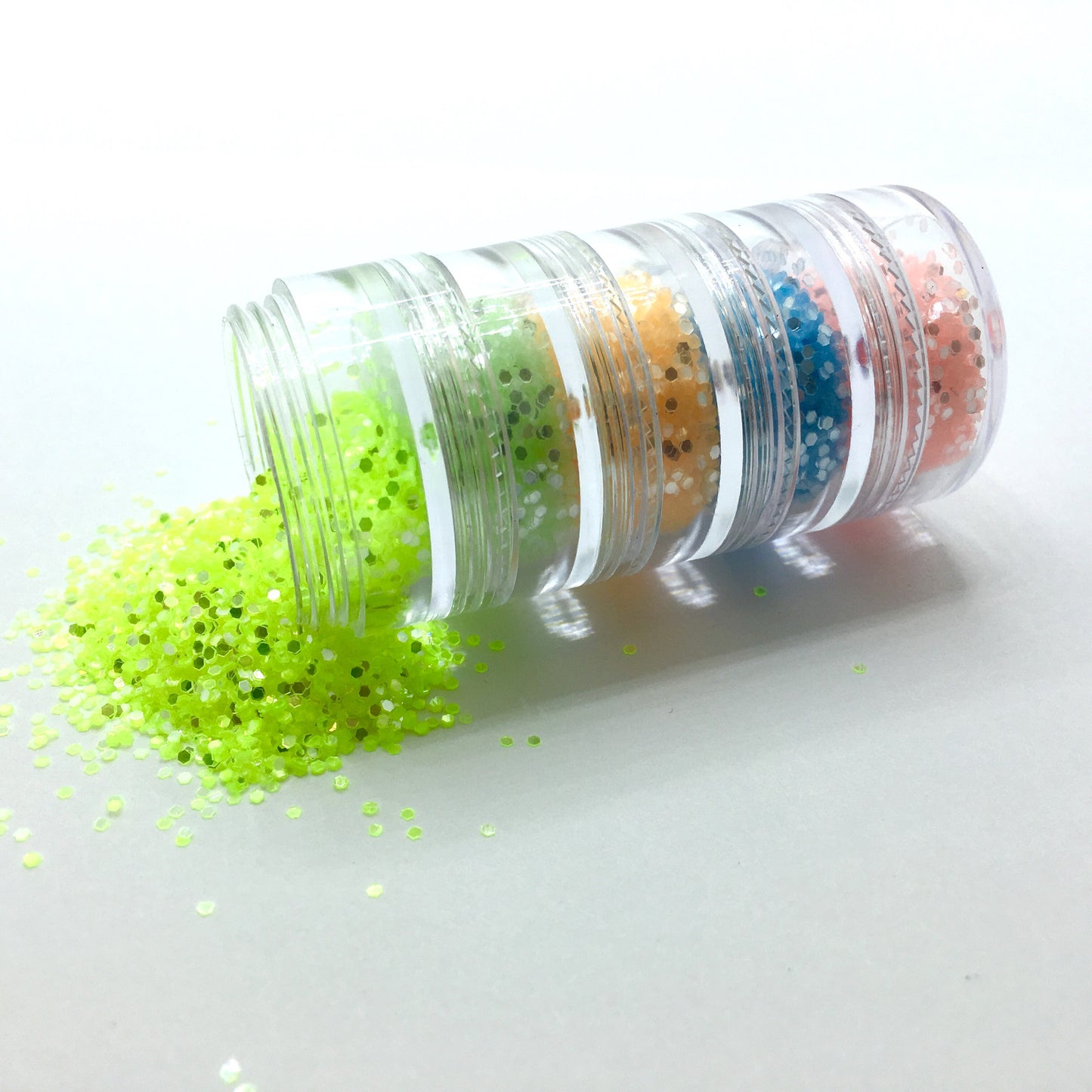 Glitter Set - Silver Babies Stacker