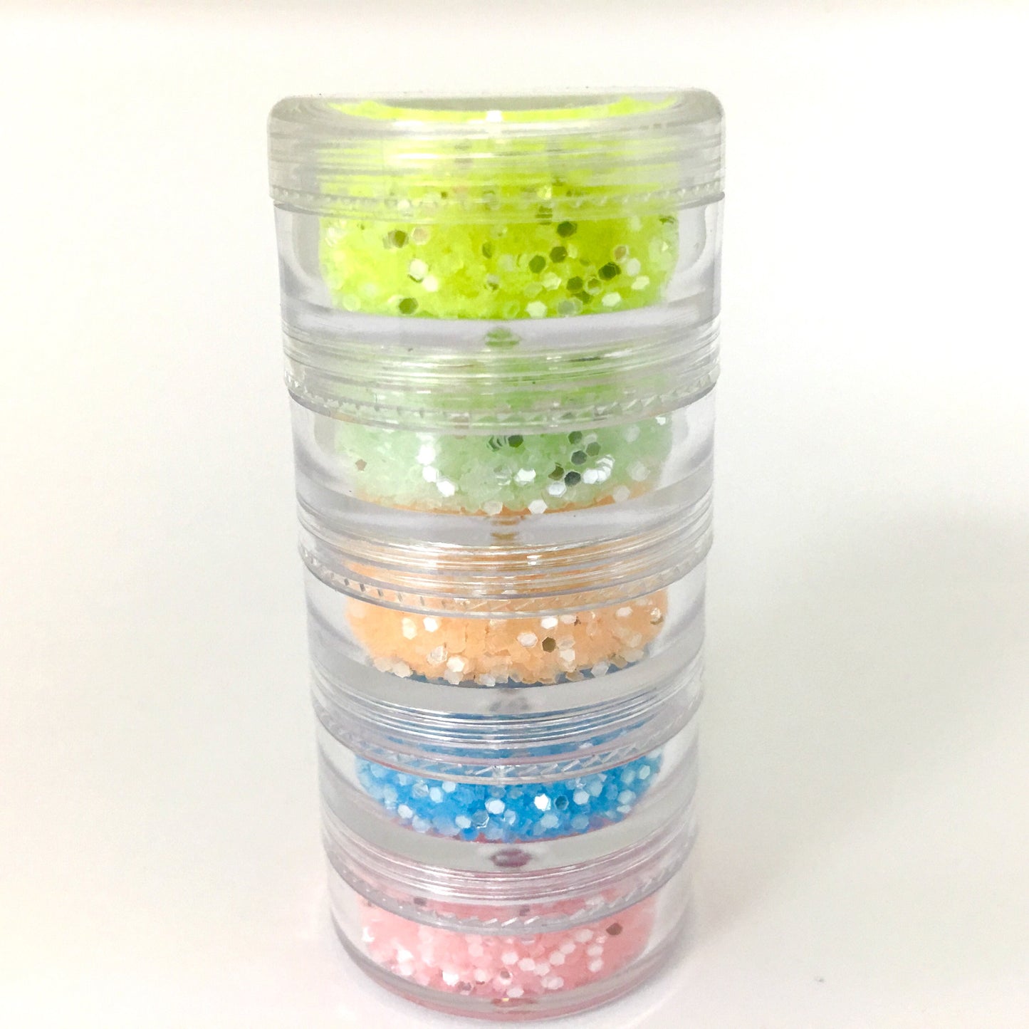 Glitter Set - Silver Babies Stacker