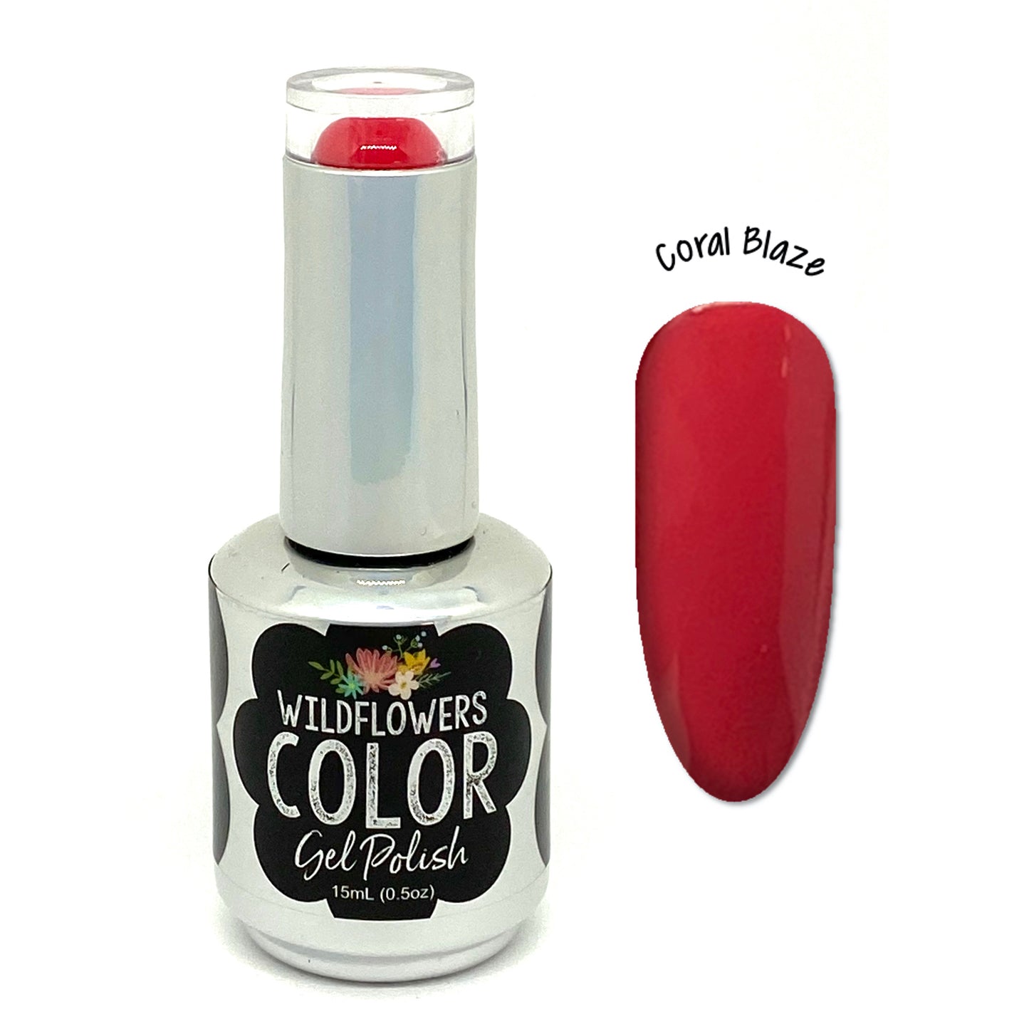 Gel Polish - Coral Blaze