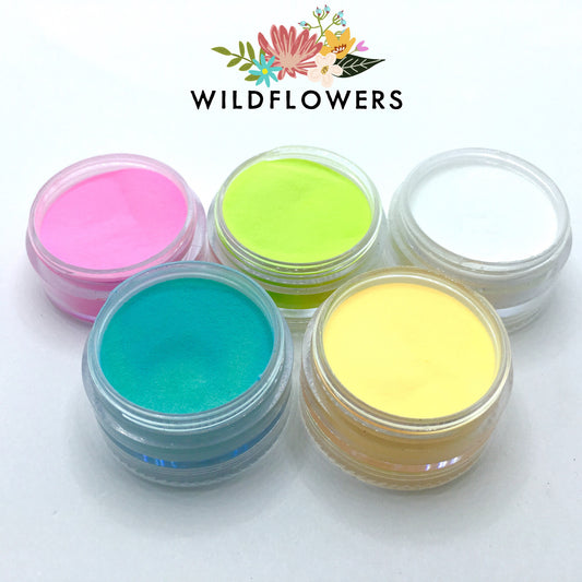 Silk Acrylic Powder - Vivid Pastels