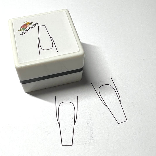 Tools - Nail Shape Stamp for Paper