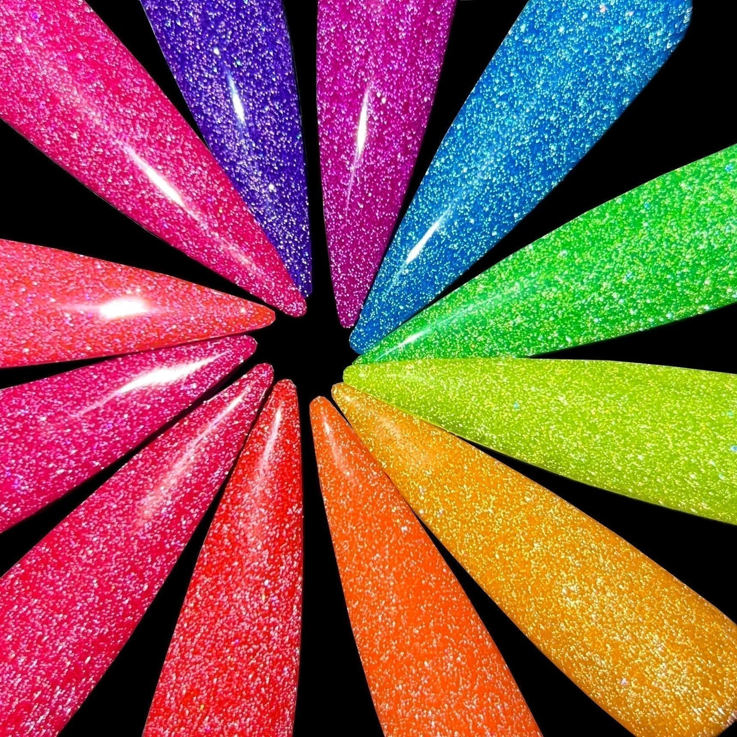 NEON Reflective Gel Polish - Raspberry Tart