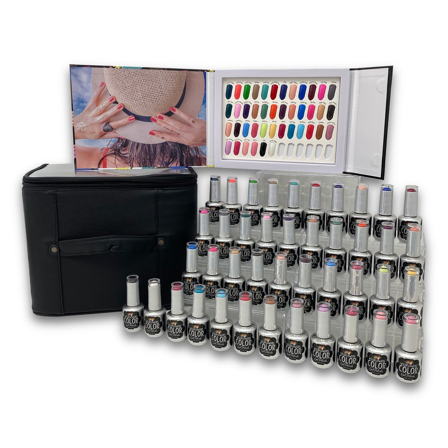 ALMOST GONE! Wildflowers 42 Color Gel Polish Starter Kit