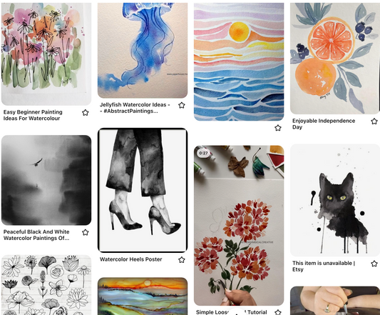 WATERCOLOR THEME WEEK