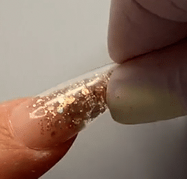 Top Forms with Glitter Gel and Sculpting Paste