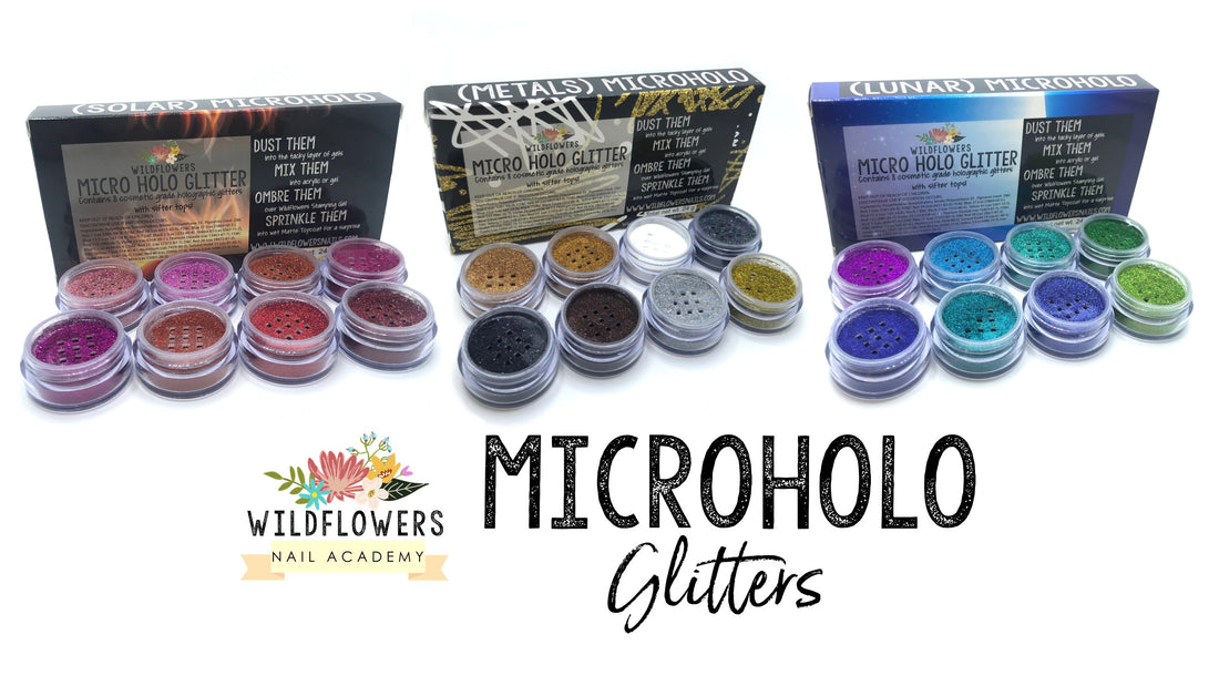 Wildflowers Micro Holographic Glitters
