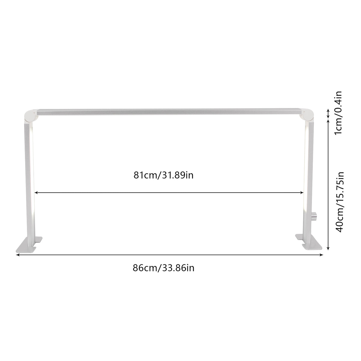 Foldable LED Nail Desk Lamp