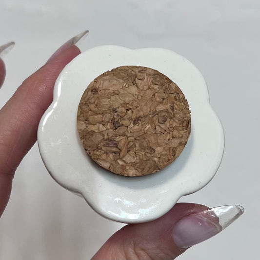 2024 Advent Box - Flower Cork Jar Dampen Dish