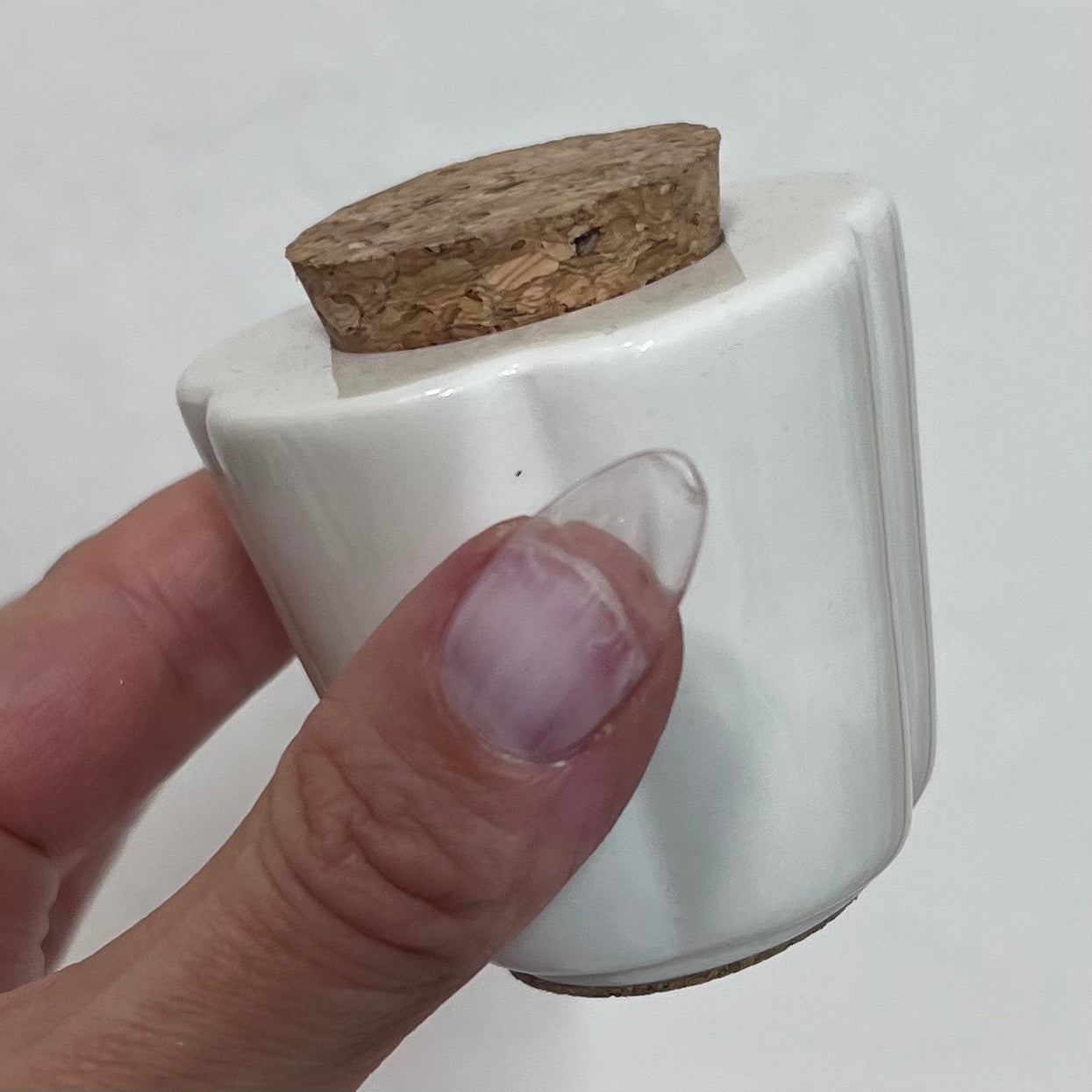 2024 Advent Box - Flower Cork Jar Dampen Dish