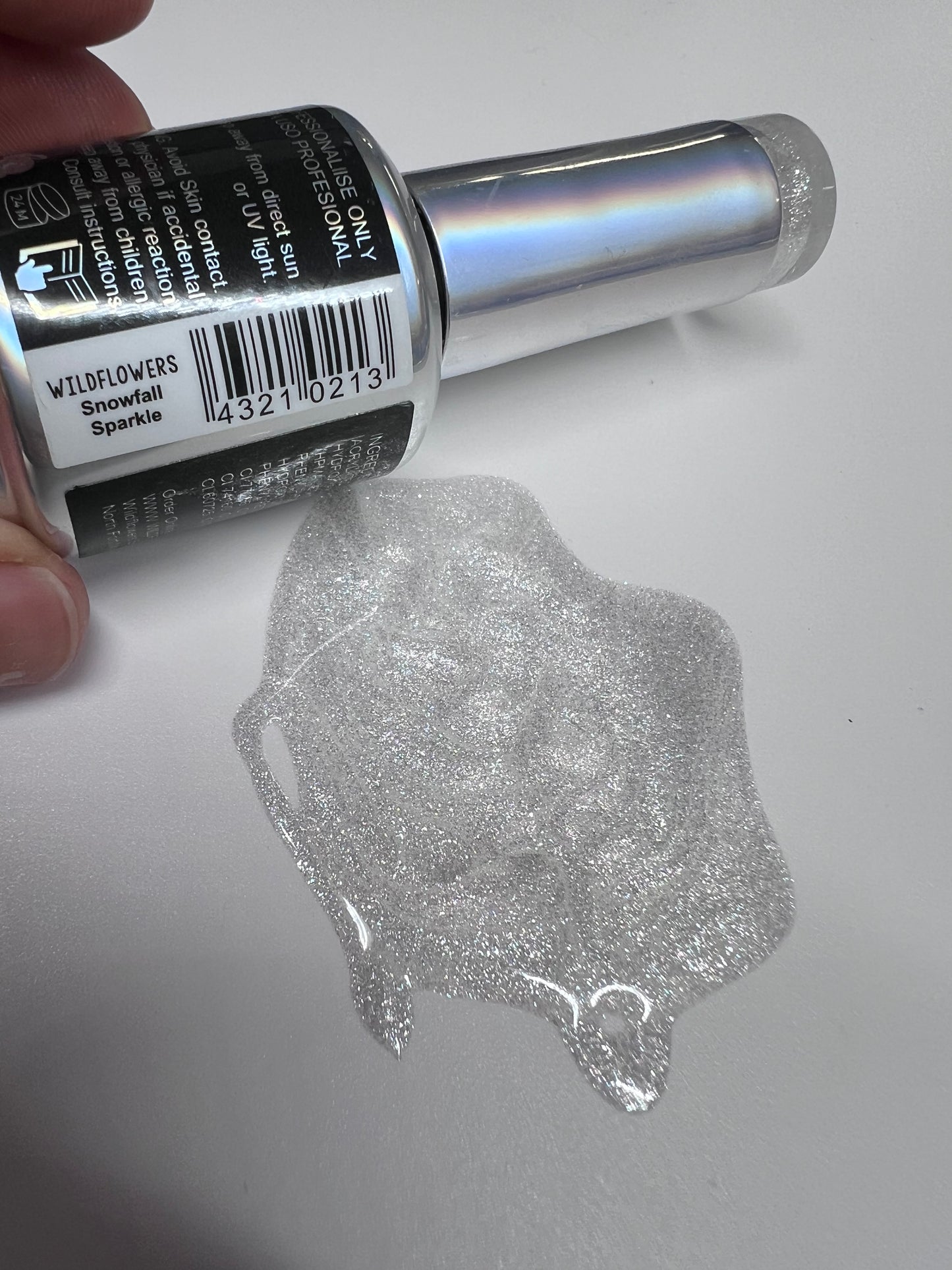 Gel Polish - Snowfall Sparkle