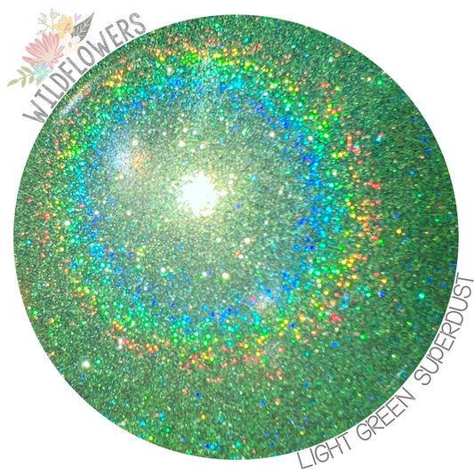 Glitter - Micro Superdust LIGHT GREEN