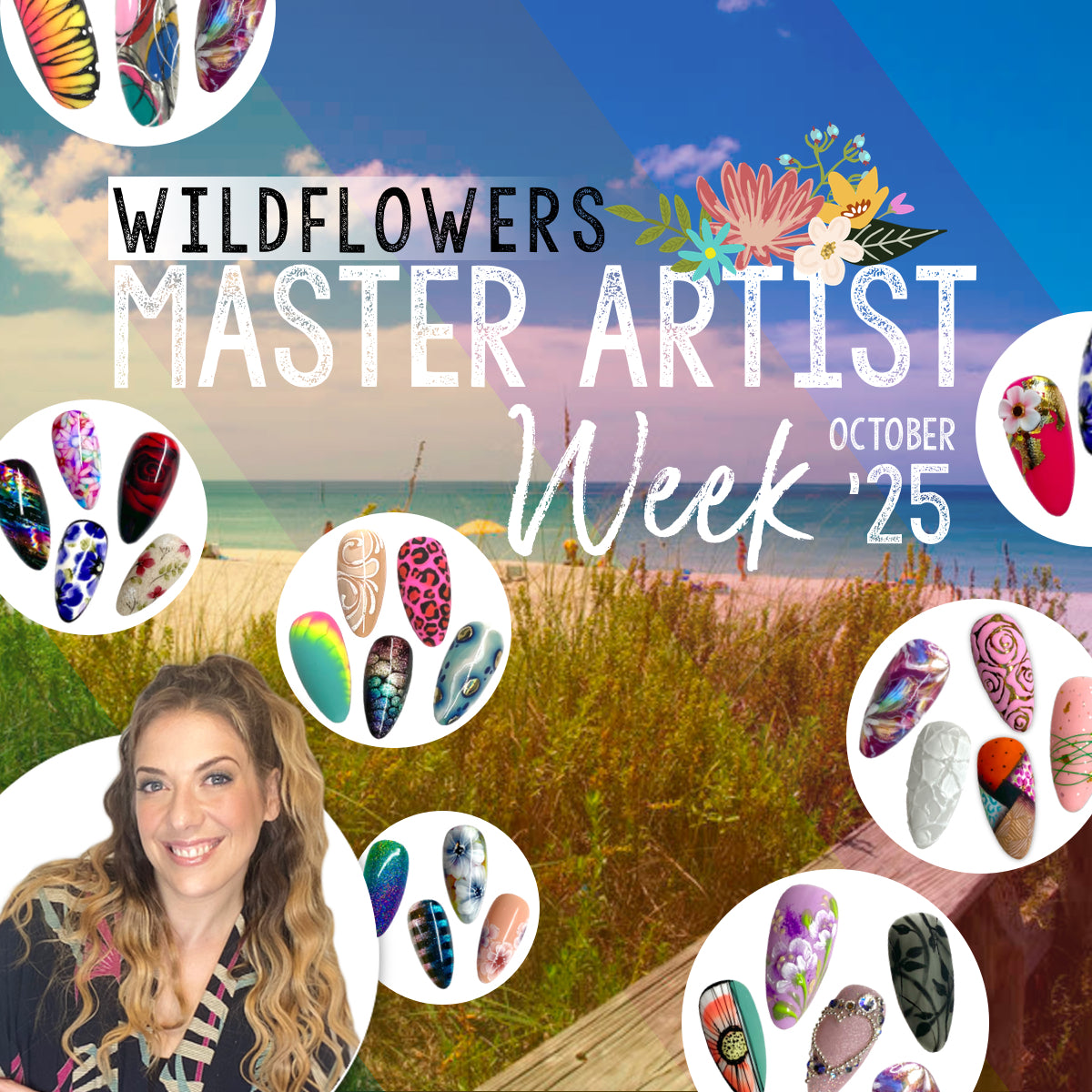 🌸 🌴🎨 Wildflowers MASTER ARTIST Beach Retreat Week: THE REMIX 🔥🔥🔥