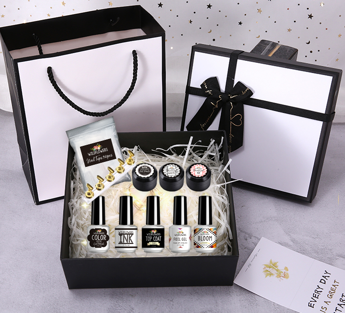 Trial Kit - Wildflowers Nail Art Sampler BOX / NAIL ART CHALLENGE