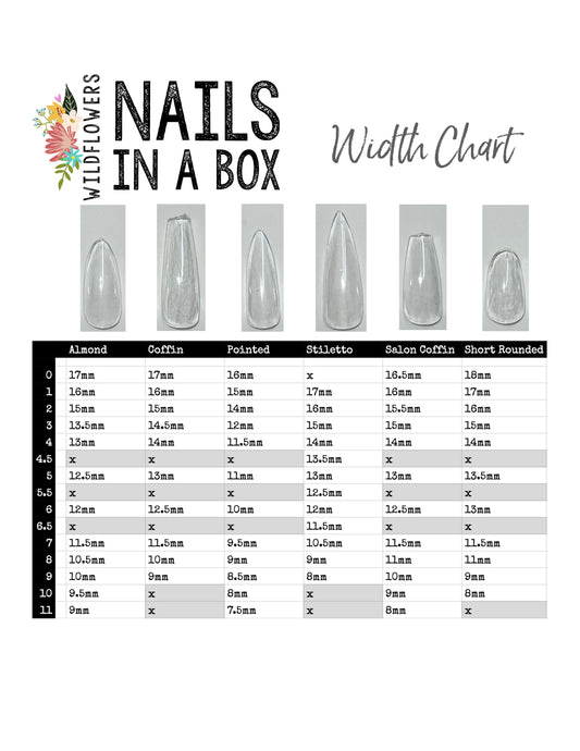NAIL TIPS - Nails in a Box