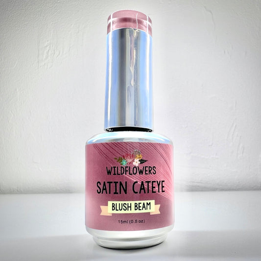 Satin Cateye Gel Polish - Blush Beam