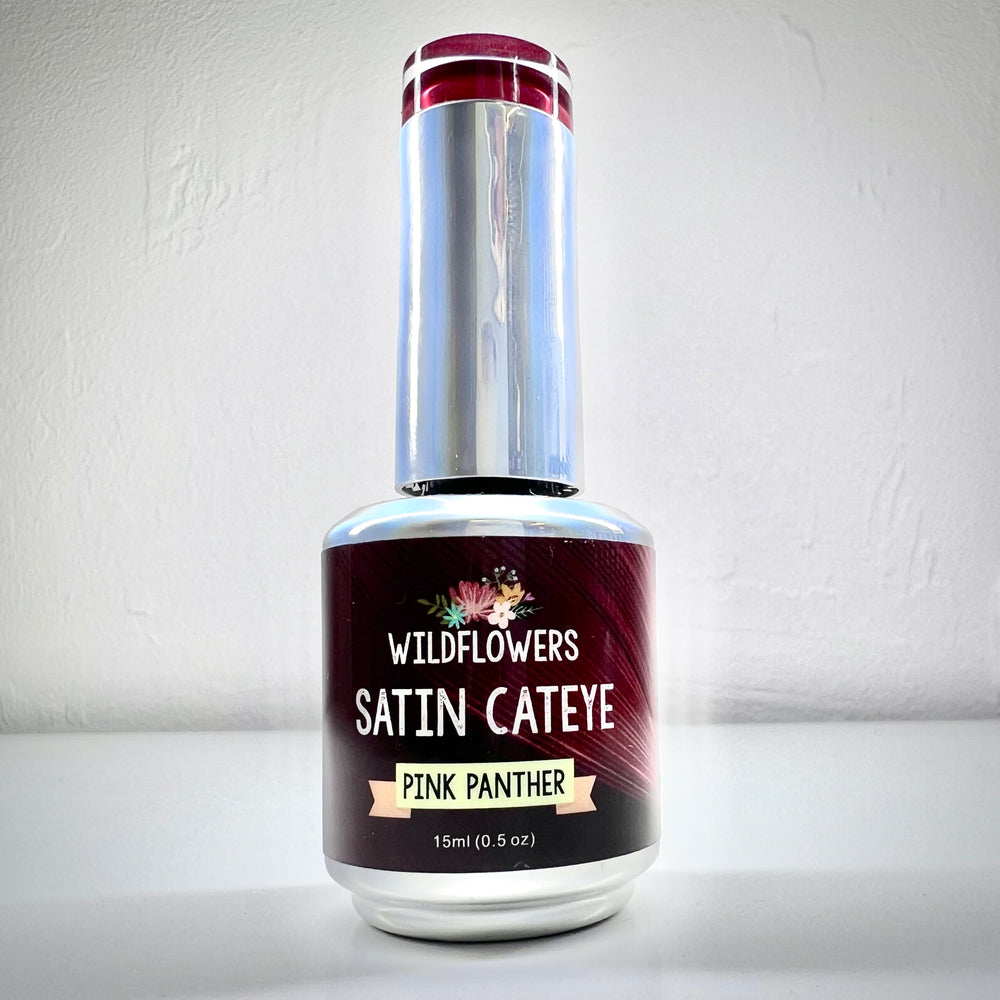 Satin Cateye Gel Polish - Pink Panther