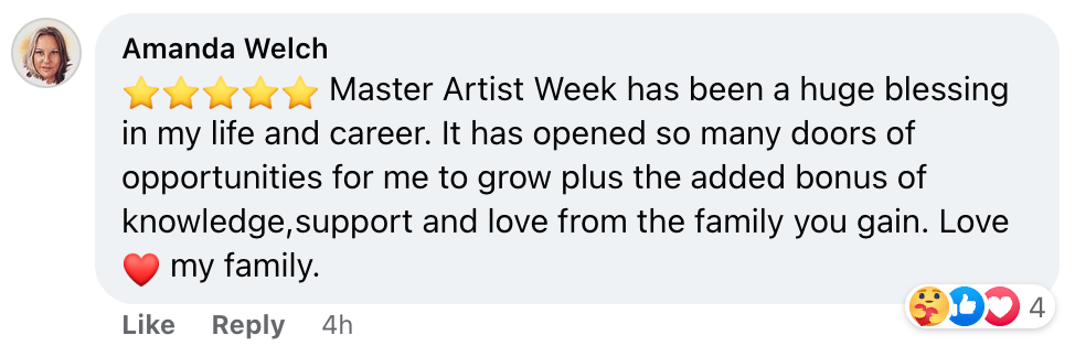🌸 🌴 Wildflowers Master Artist Week FEB 2024 🌴🌸
