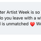 🌸 🌴🎨 Wildflowers MASTER ARTIST Beach Retreat Week: THE REMIX 🔥🔥🔥