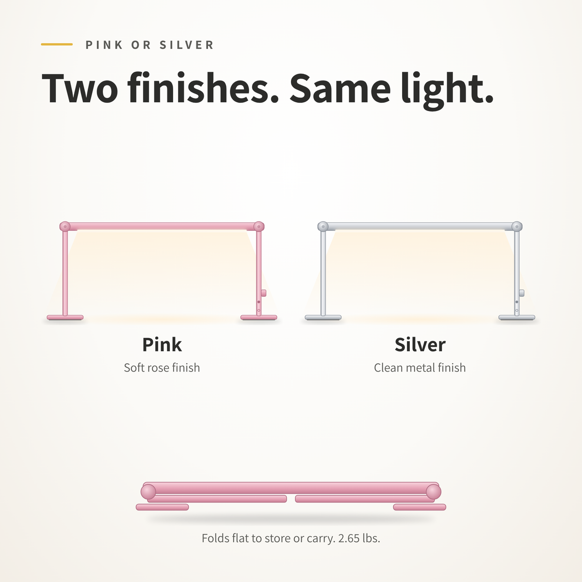 Foldable LED Nail Desk Lamp