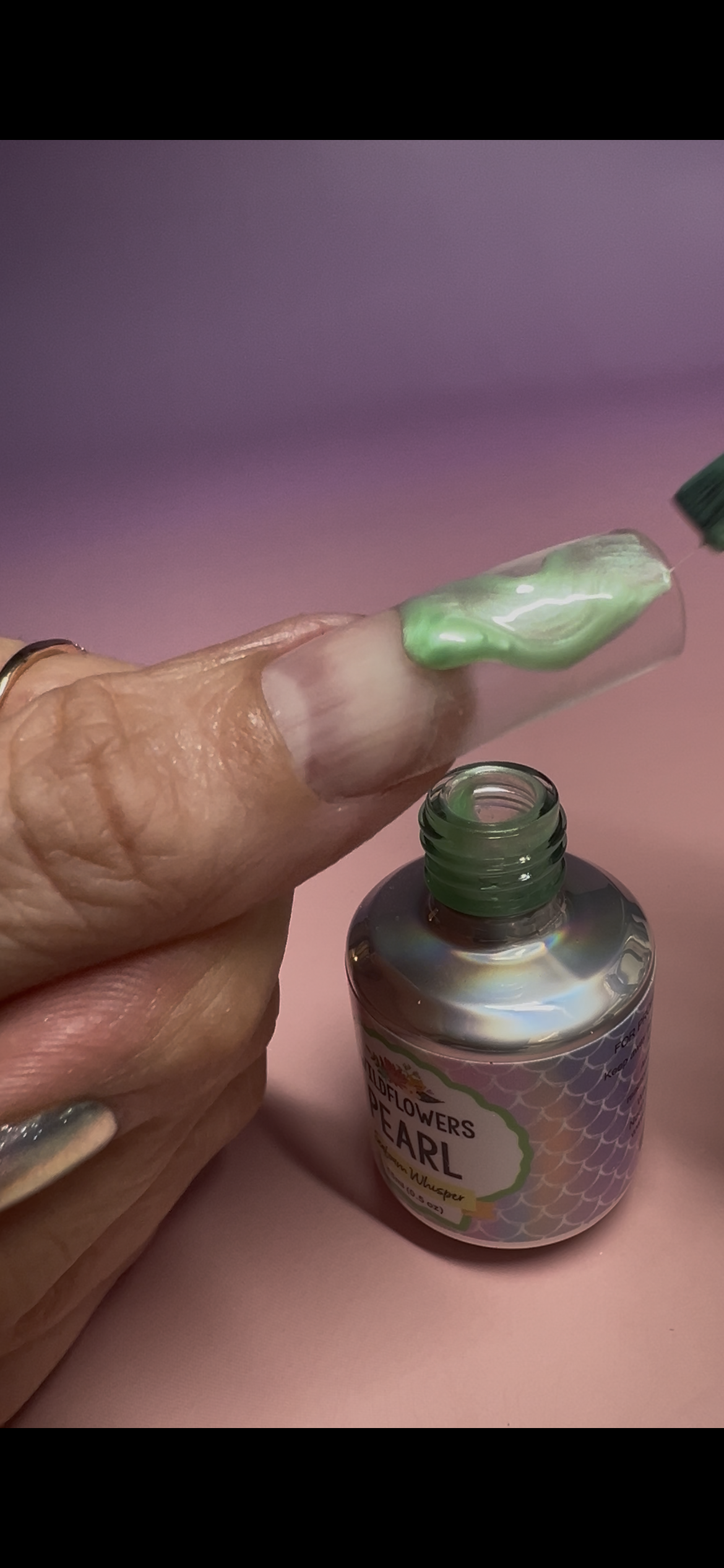 Gel Polish - PEARLS - Seafoam Whisper