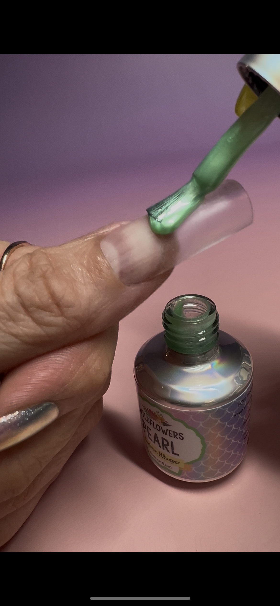 Gel Polish - PEARLS - Seafoam Whisper