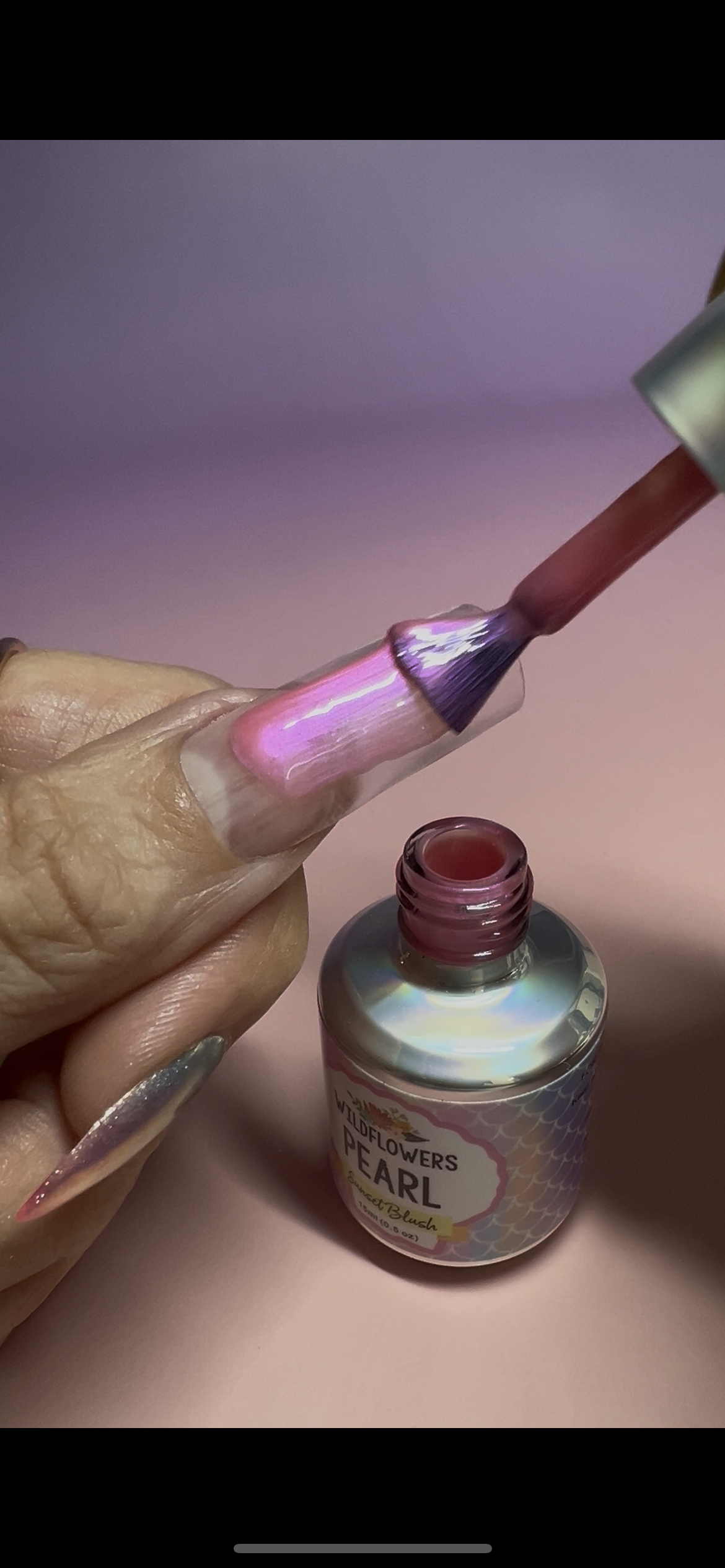 Gel Polish - PEARLS - Seashell Pink