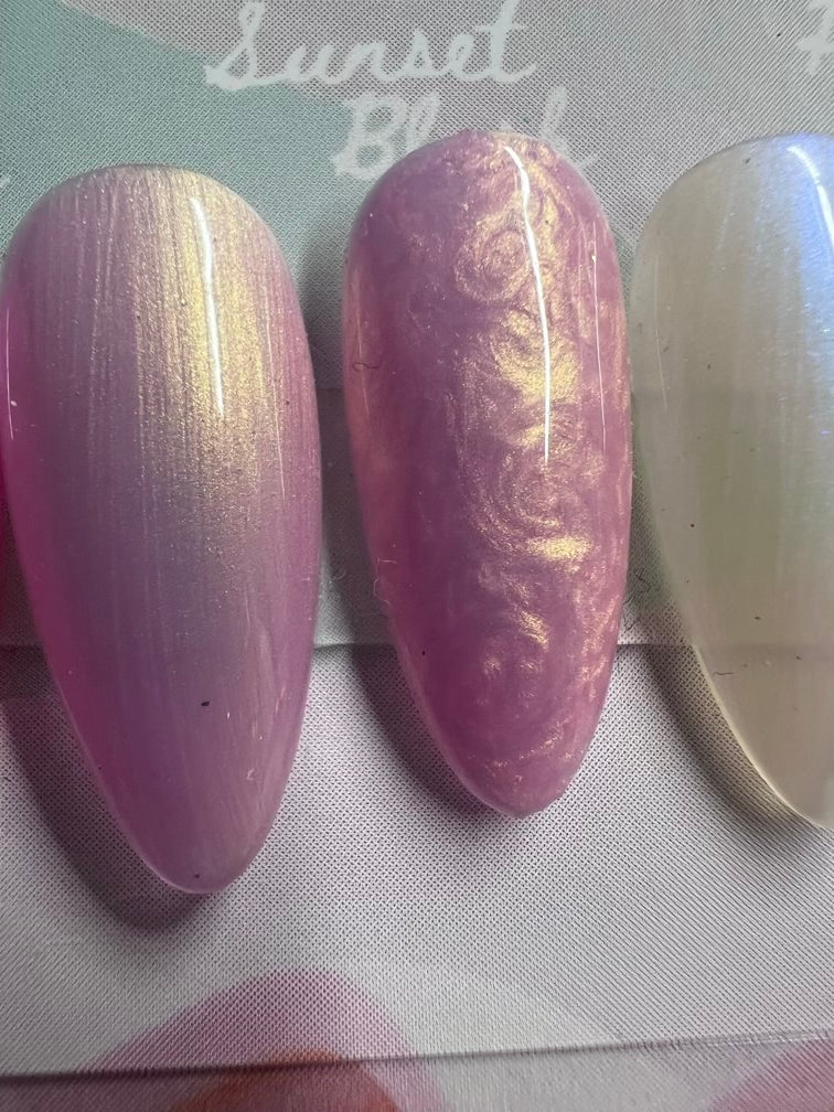 Gel Polish - PEARLS - Sunset Blush