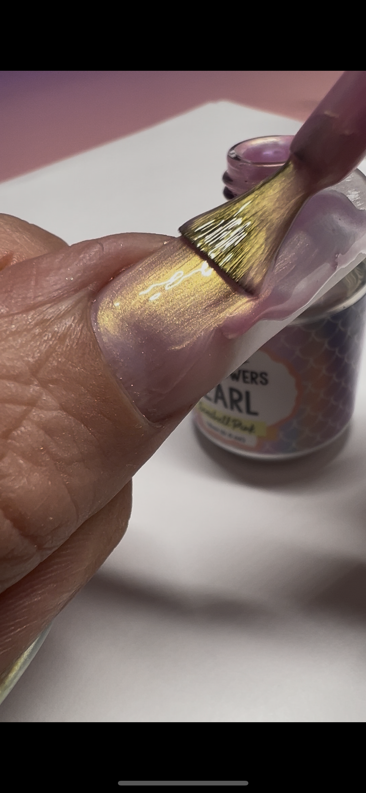 Gel Polish - PEARLS - Sunset Blush