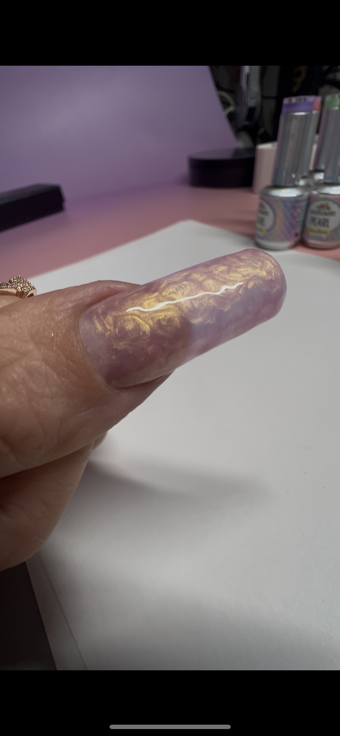 Gel Polish - PEARLS - Sunset Blush