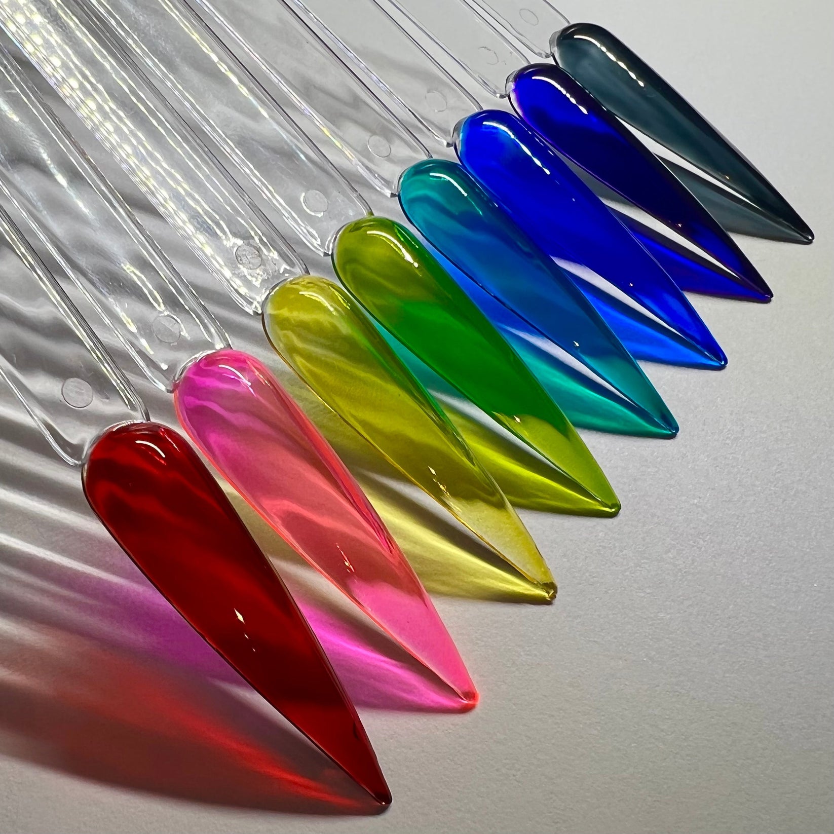 Gel Polish Glass Gel Pink Wildflowers