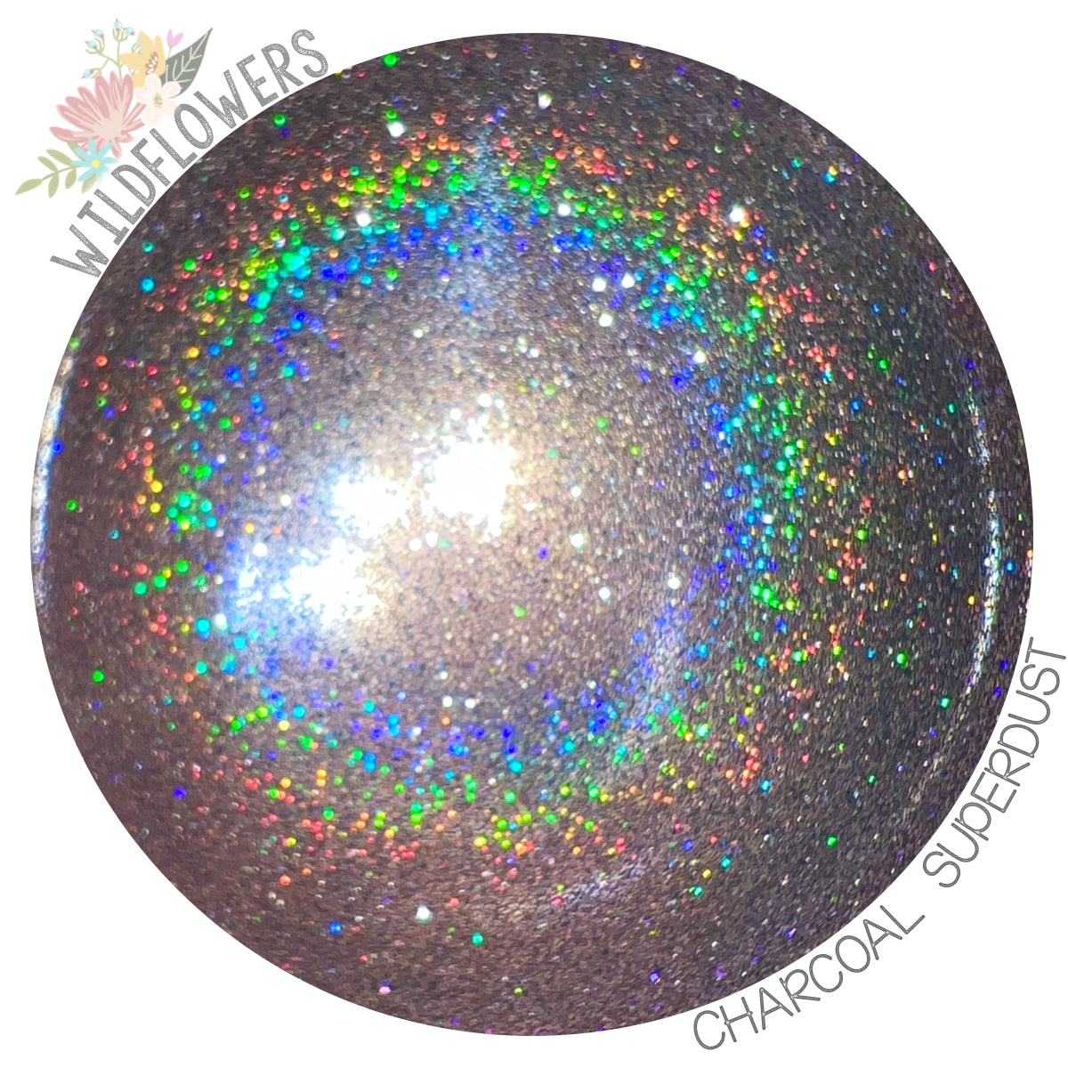 Glitter - Micro Superdust CHARCOAL