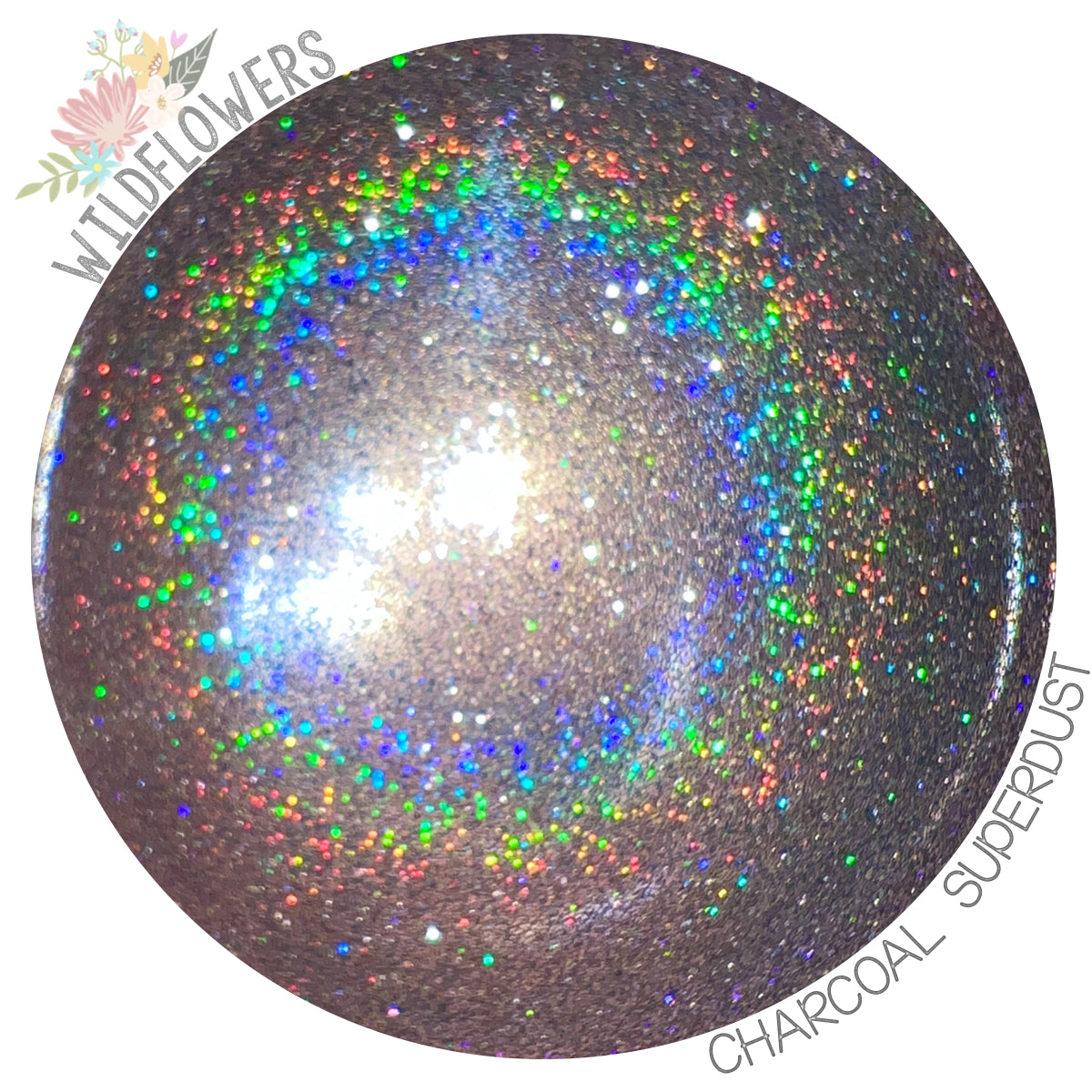 Glitter - Micro Superdust CHARCOAL