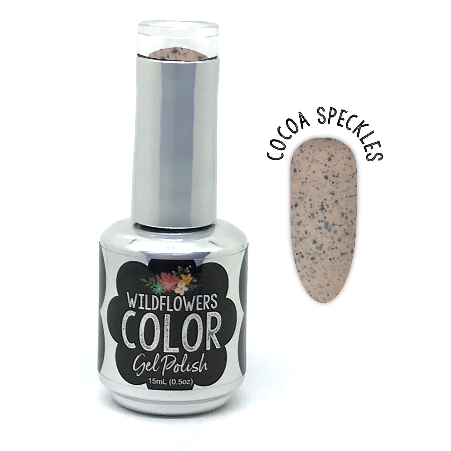 Gel Polish Speckles - Cocoa