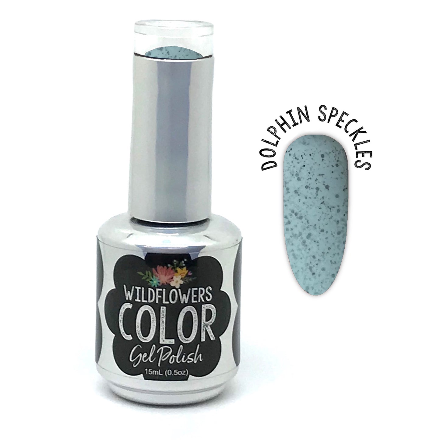 Gel Polish Speckles - Dolphin