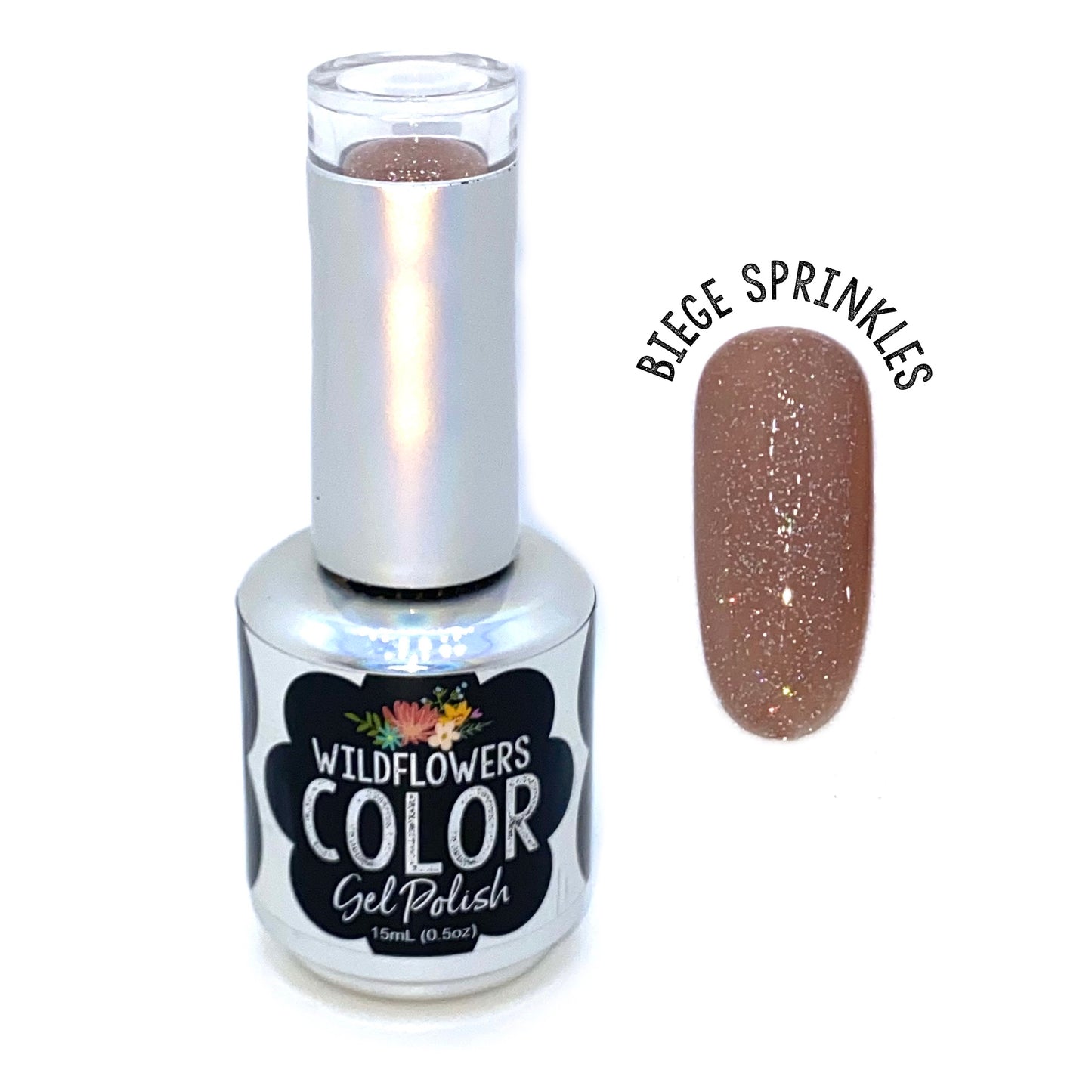Gel Polish Sprinkles - Beige