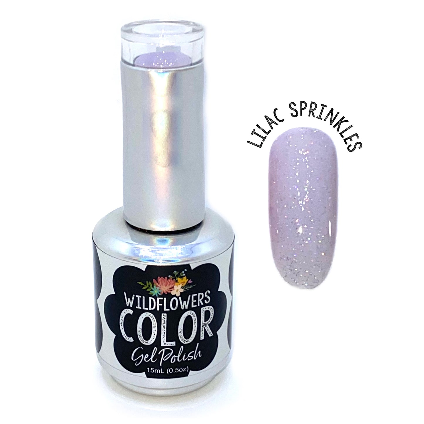 Gel Polish Sprinkles - Lilac