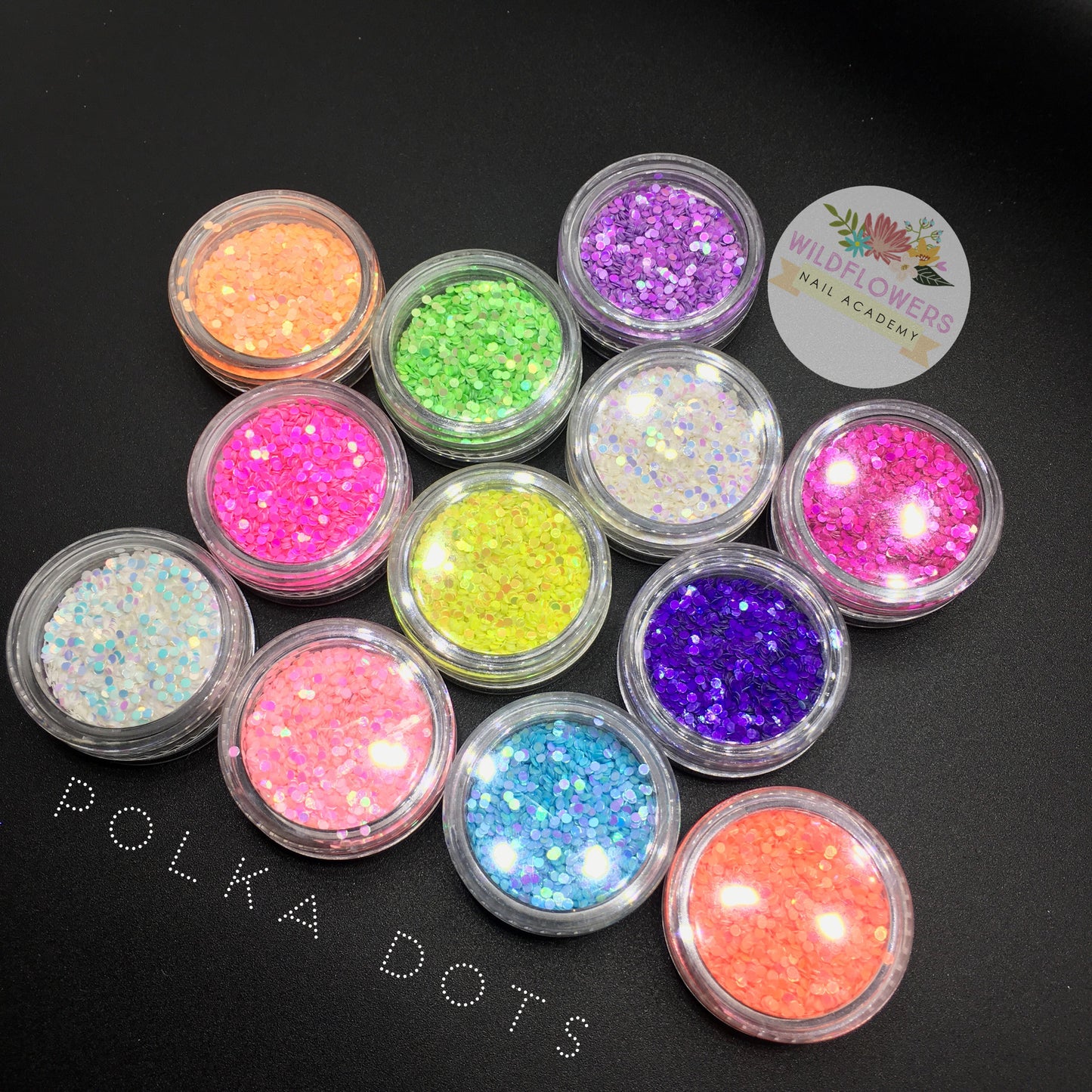 Glitter Set - Perfect Polka Dots!