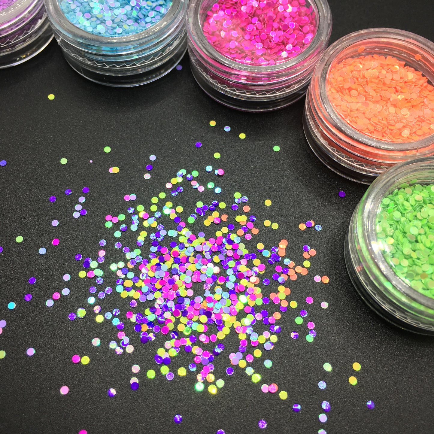 Glitter Set - Perfect Polka Dots!