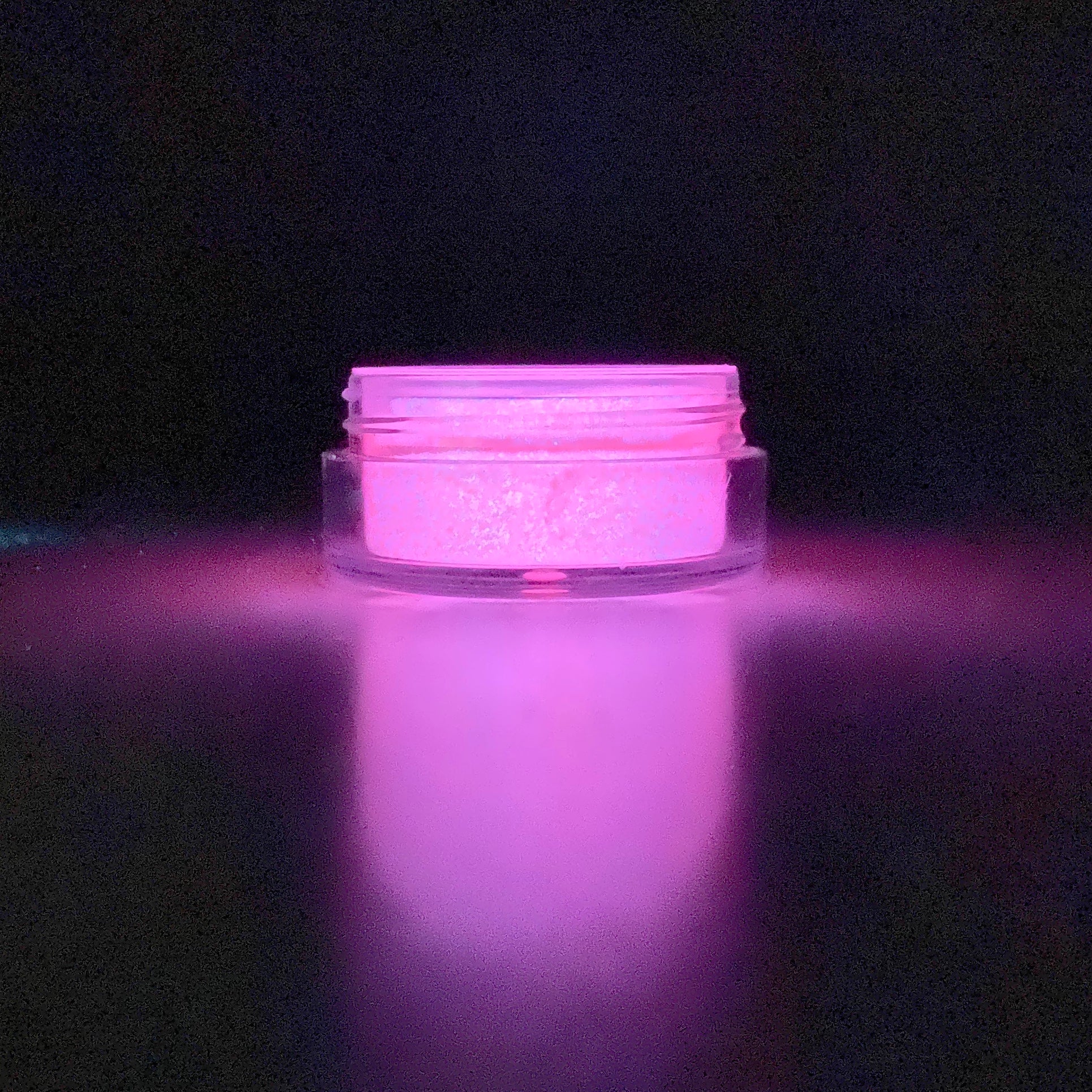 Phosphorescent Glow in the Dark Powder Pigment - Pink