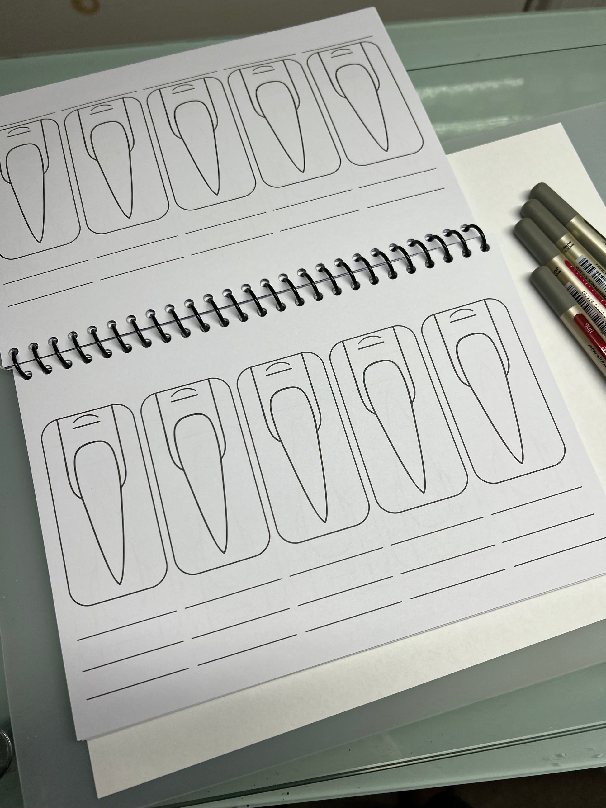 Tools - Nail Art Sketchbook – Wildflowers tools-nail-art-sketchbook-wildflowers