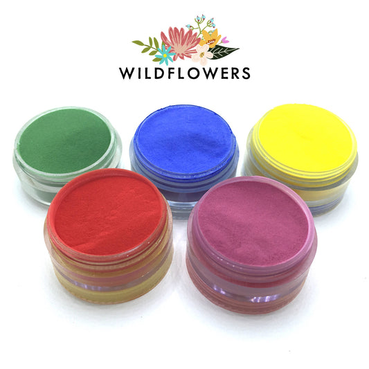 ALMOST GONE!  Silk Acrylic Powder - Royal Colors