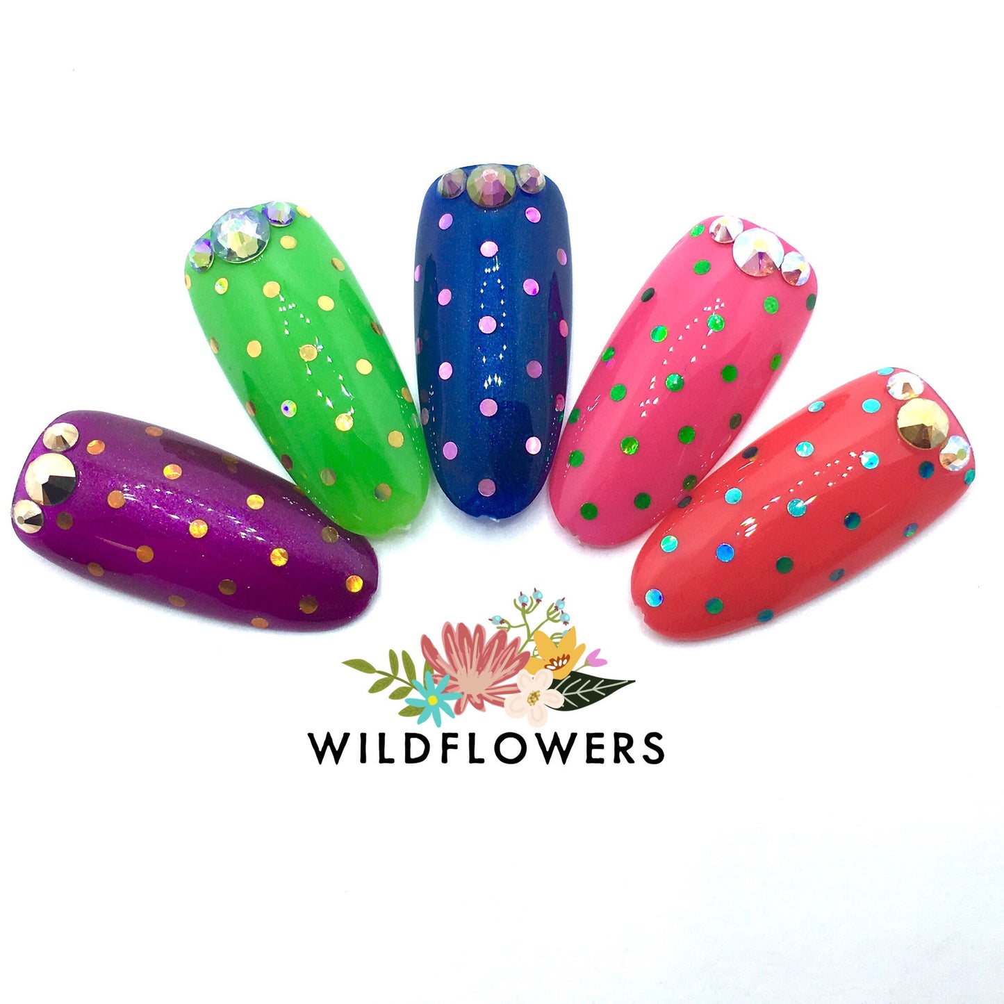 Glitter Set - Perfect Polka Dots!