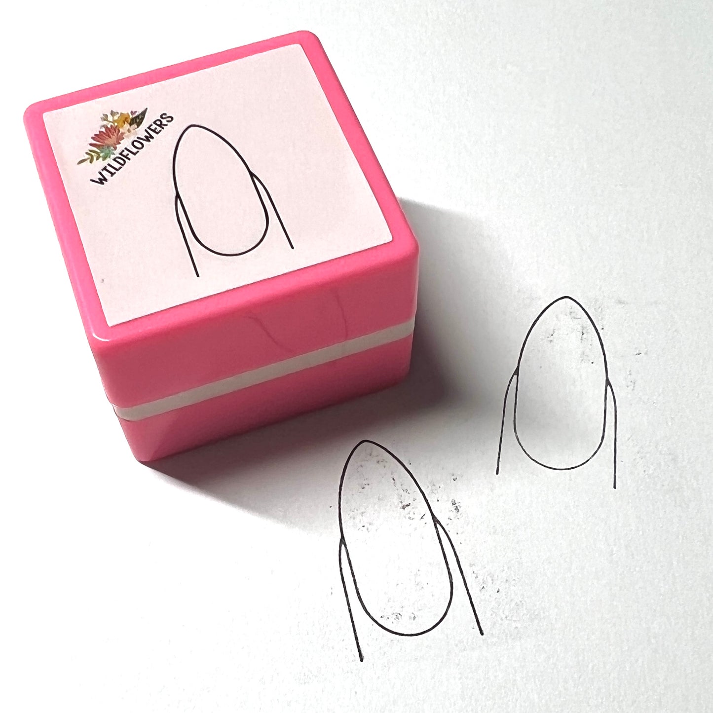 Tools - Nail Shape Stamp for Paper