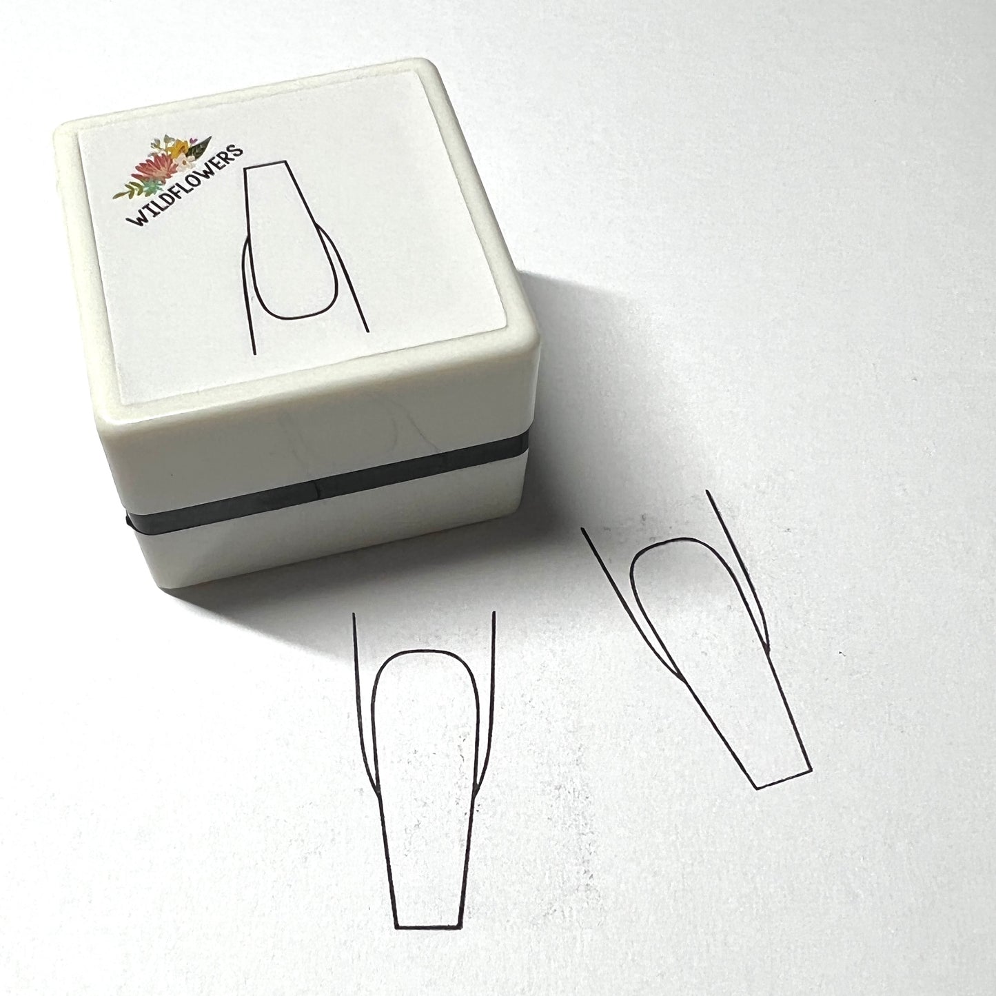 Nail Shape Stamp for Paper